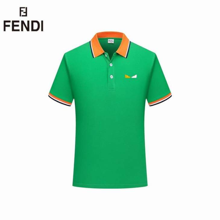Picture of Fendi Polo Shirts Short _SKUFendiM-3XL25tn2428161